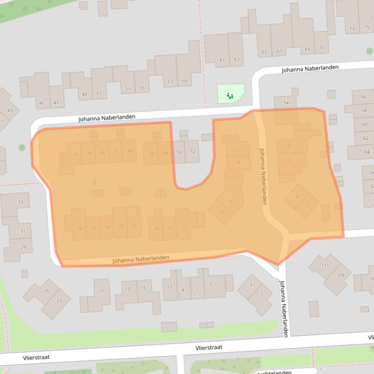 Kaart van postcodegebied 7542NV.