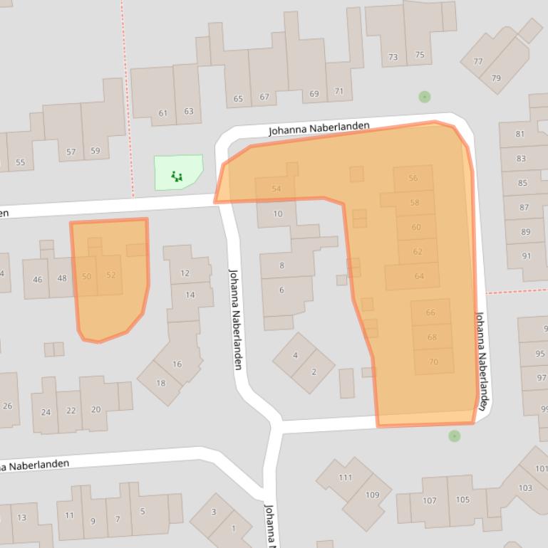 Kaart van postcodegebied 7542NW.