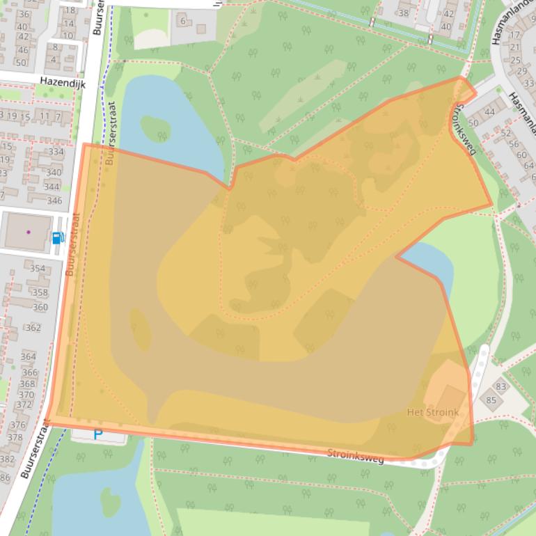 Kaart van postcodegebied 7542PJ.