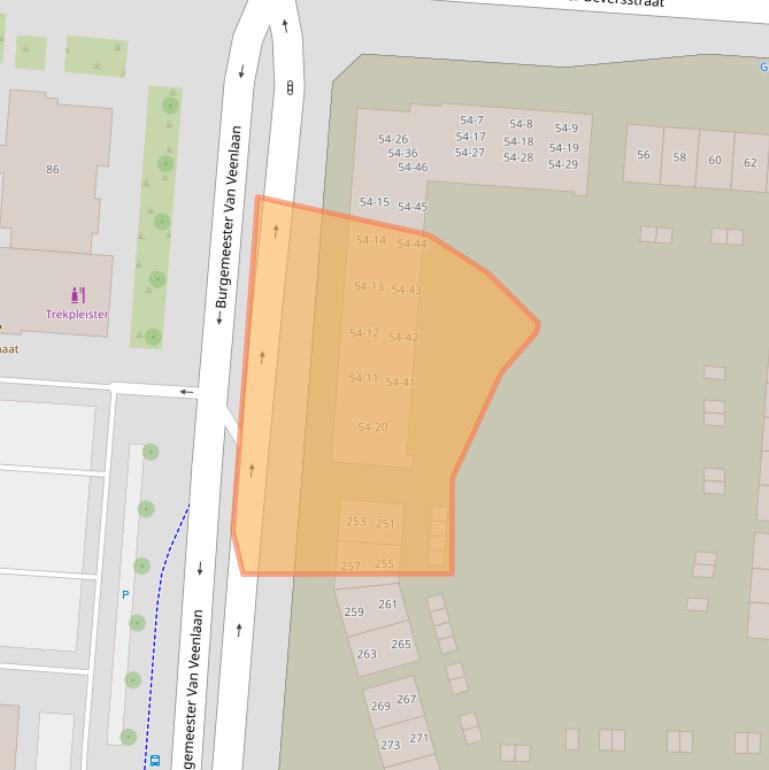 Kaart van postcodegebied 7543AM.