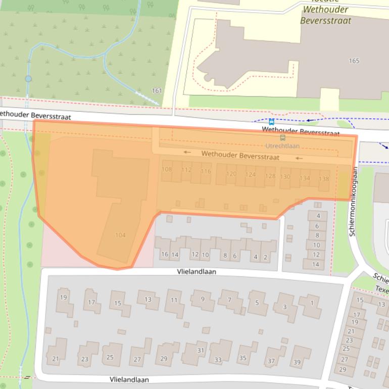 Kaart van postcodegebied 7543BN.