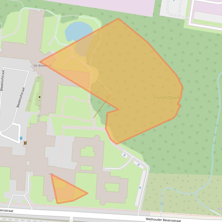 Kaart van postcodegebied 7543EC.
