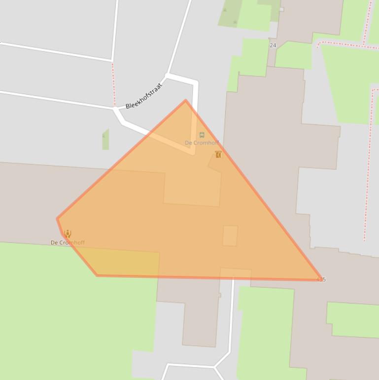 Kaart van postcodegebied 7543EJ.