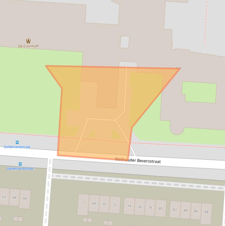 Kaart van postcodegebied 7543EM.