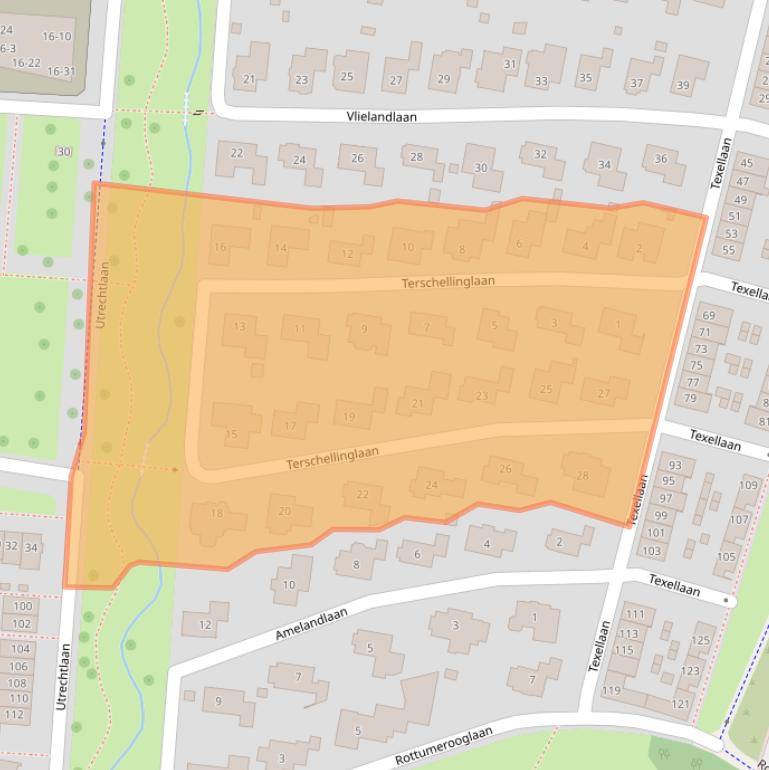 Kaart van postcodegebied 7543ES.