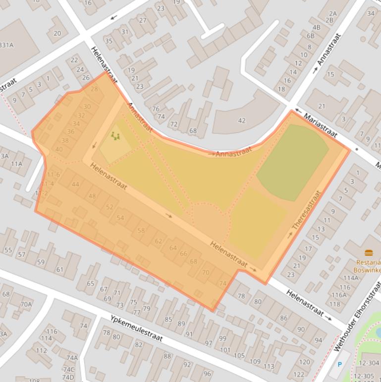 Kaart van postcodegebied 7543TV.