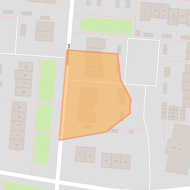 Kaart van postcodegebied 7543VB.
