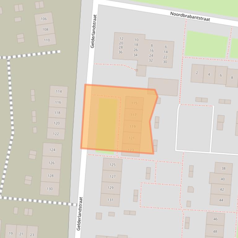 Kaart van postcodegebied 7543WJ.