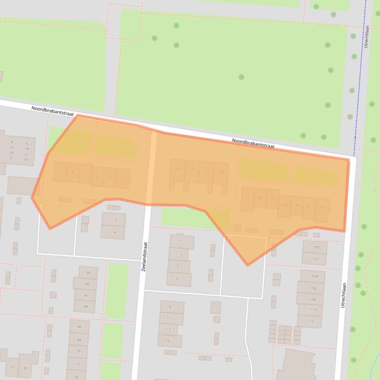 Kaart van postcodegebied 7543WT.