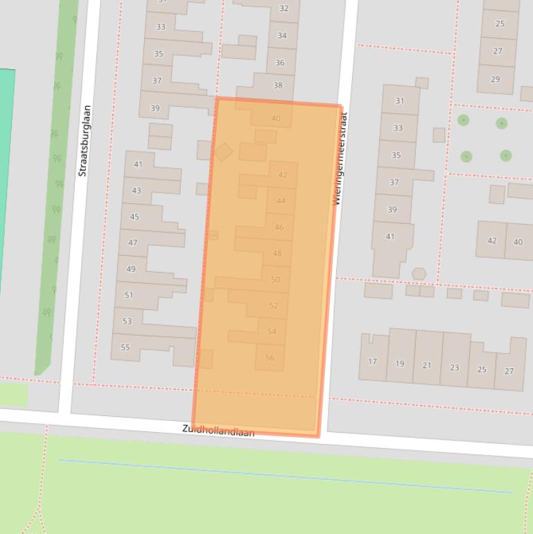 Kaart van postcodegebied 7543XG.