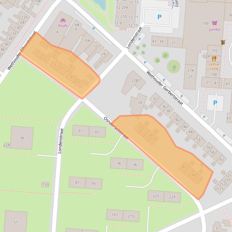 Kaart van postcodegebied 7543XK.