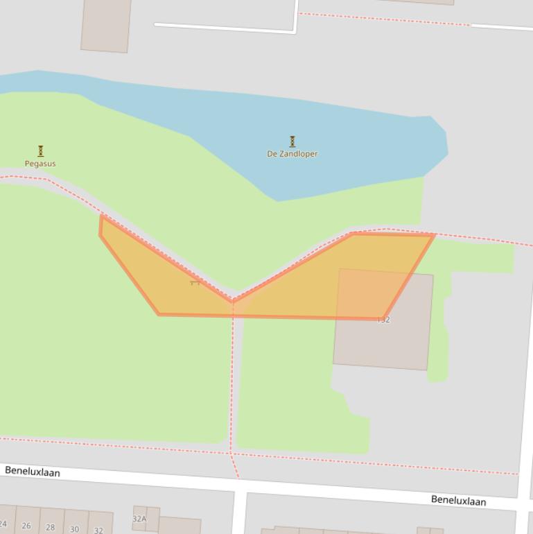 Kaart van postcodegebied 7543ZE.