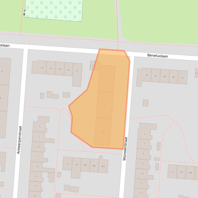 Kaart van postcodegebied 7543ZP.