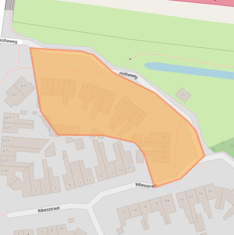Kaart van postcodegebied 7543ZX.