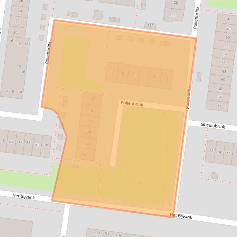 Kaart van postcodegebied 7544AM.