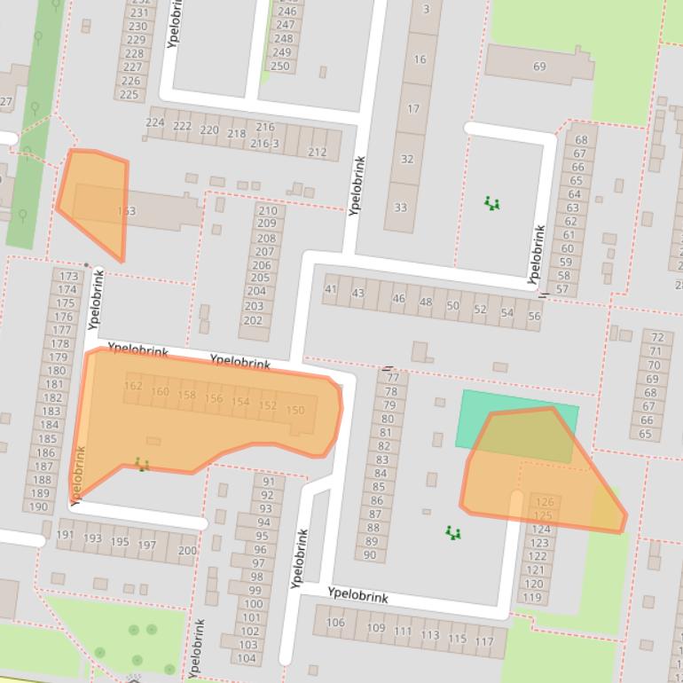 Kaart van postcodegebied 7544CG.