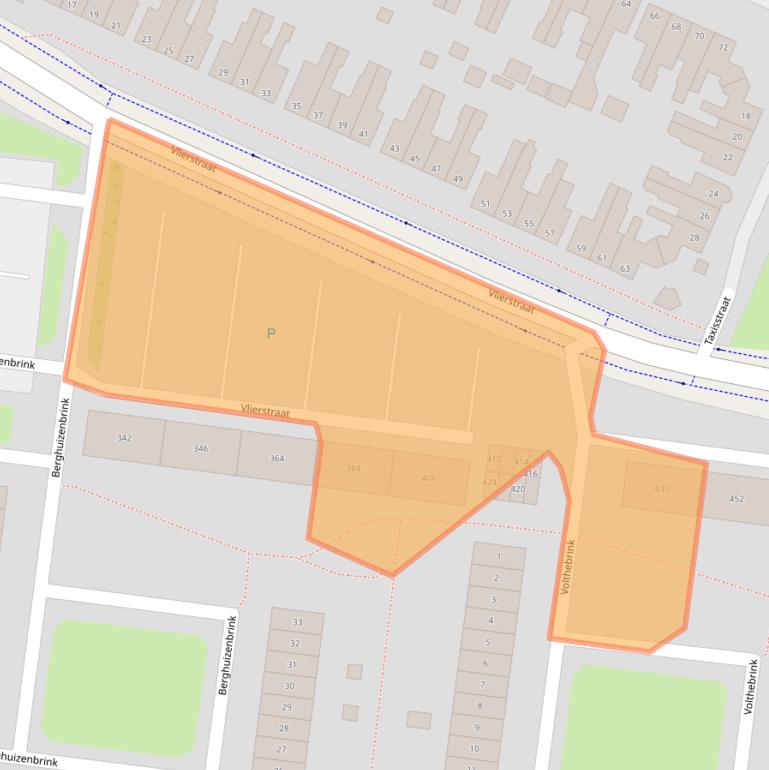 Kaart van postcodegebied 7544GL.