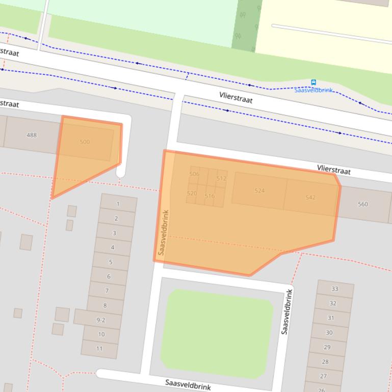 Kaart van postcodegebied 7544GN.