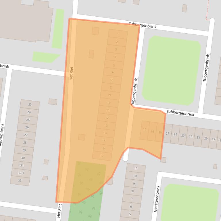 Kaart van postcodegebied 7544HA.