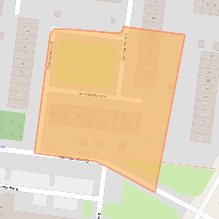 Kaart van postcodegebied 7544HD.