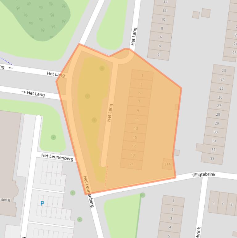 Kaart van postcodegebied 7544JD.