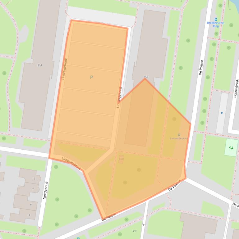 Kaart van postcodegebied 7544KC.