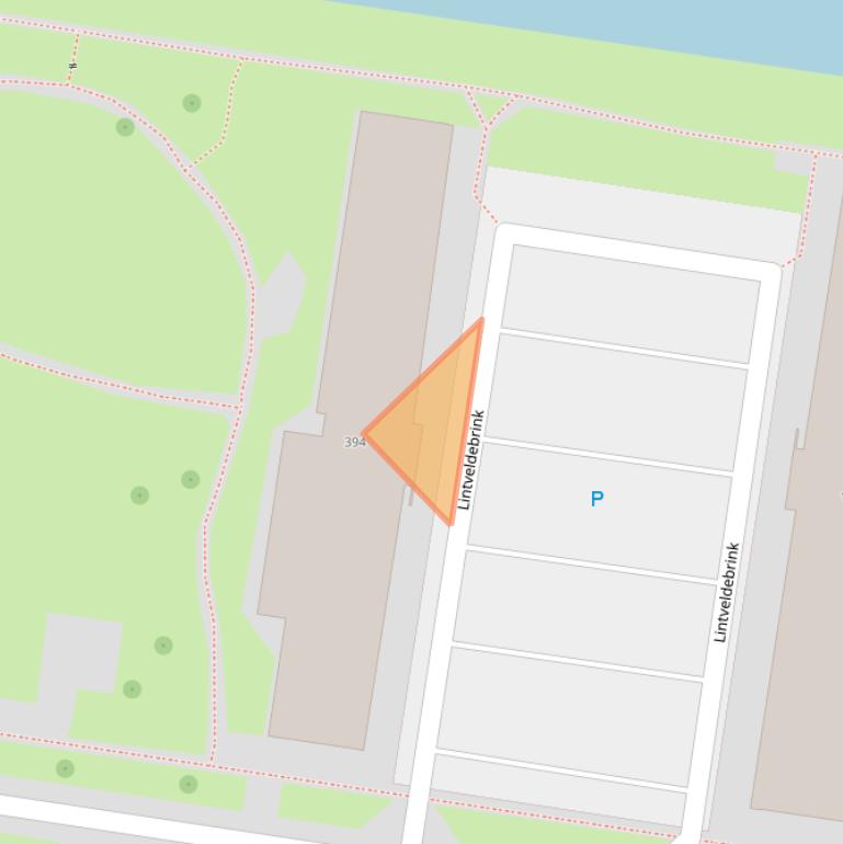 Kaart van postcodegebied 7544KE.