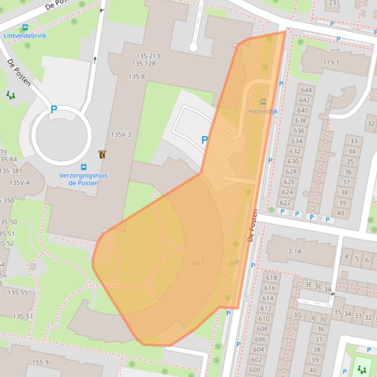 Kaart van postcodegebied 7544LL.