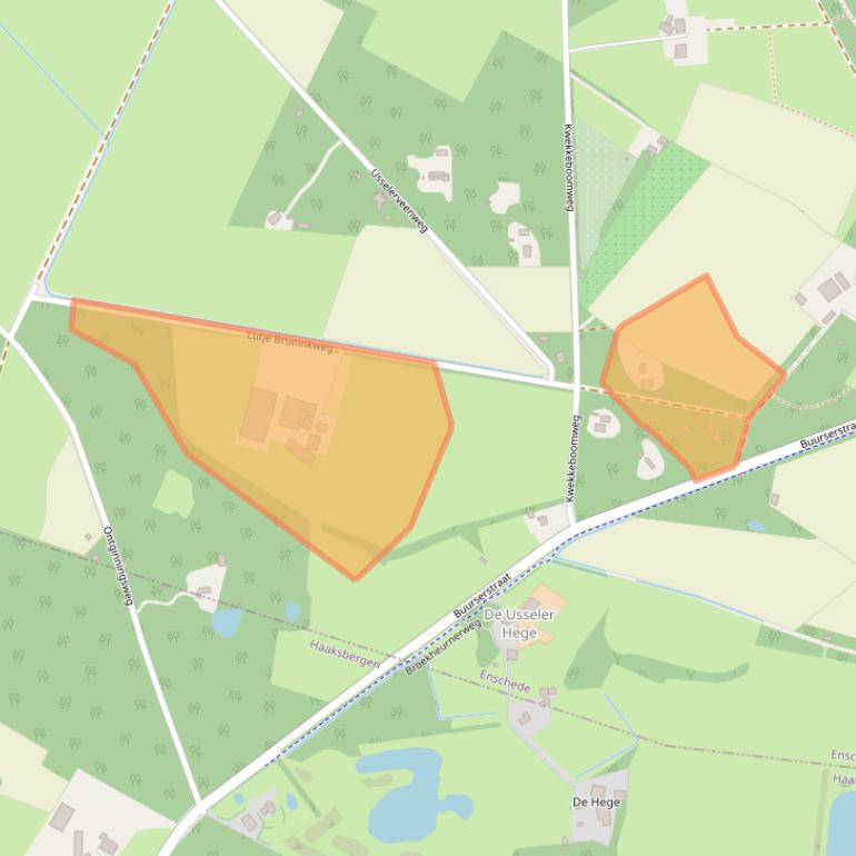 Kaart van postcodegebied 7544RD.