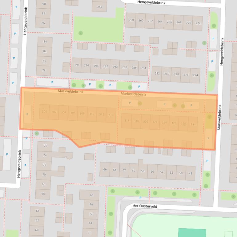 Kaart van postcodegebied 7544VM.