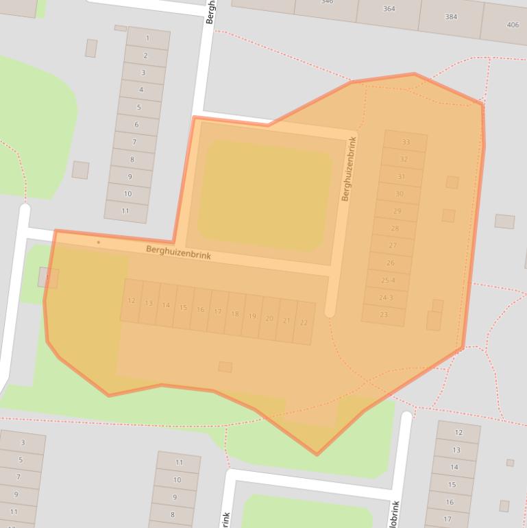 Kaart van postcodegebied 7544WD.