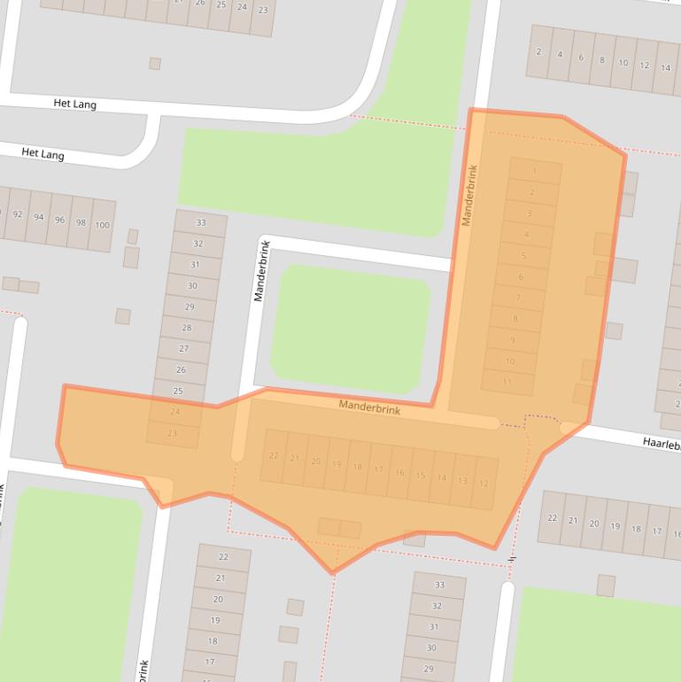 Kaart van postcodegebied 7544WT.