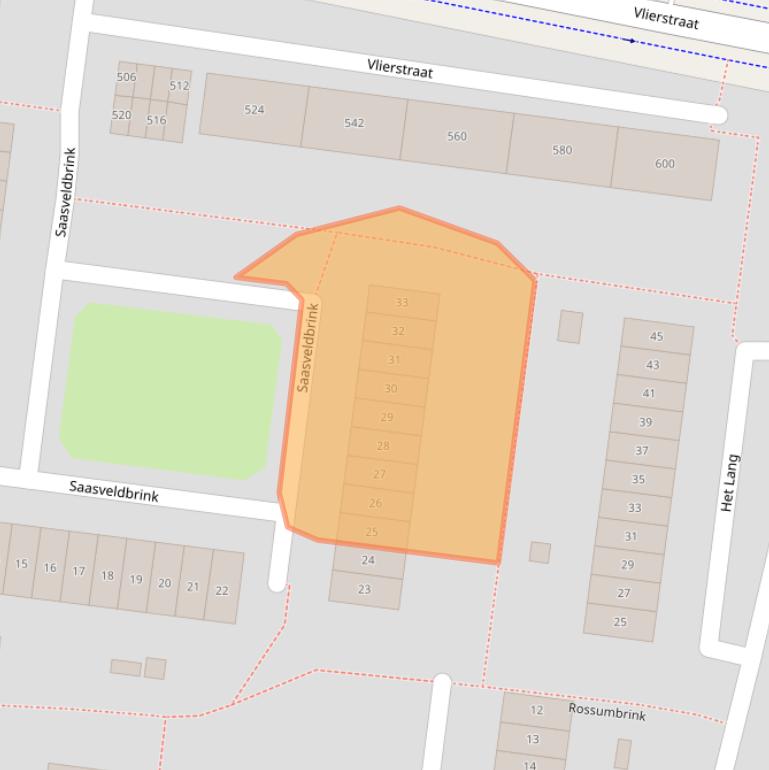 Kaart van postcodegebied 7544XB.