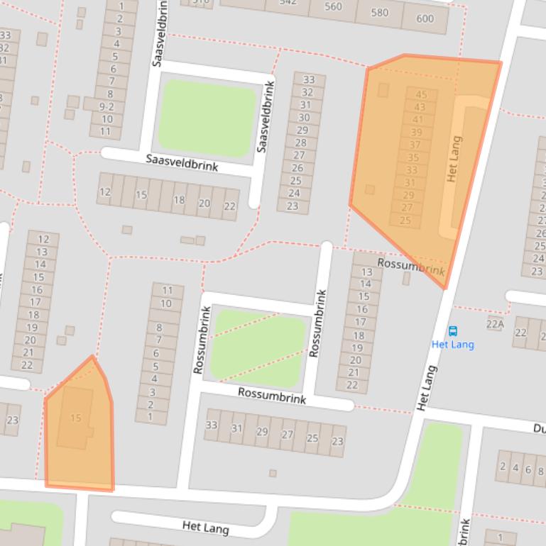 Kaart van postcodegebied 7544XE.