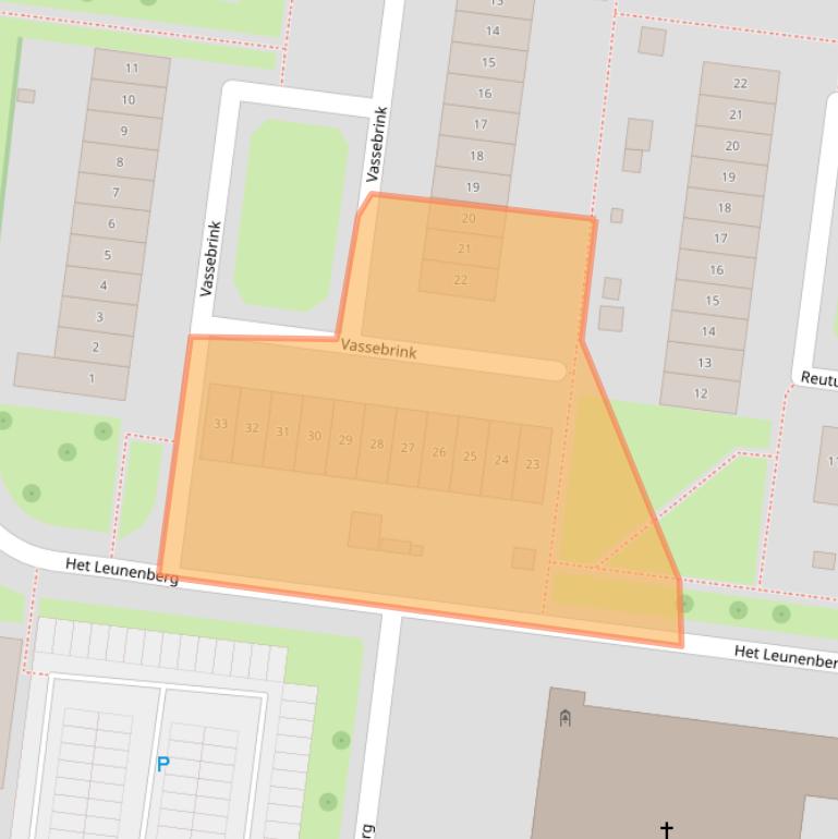 Kaart van postcodegebied 7544XK.