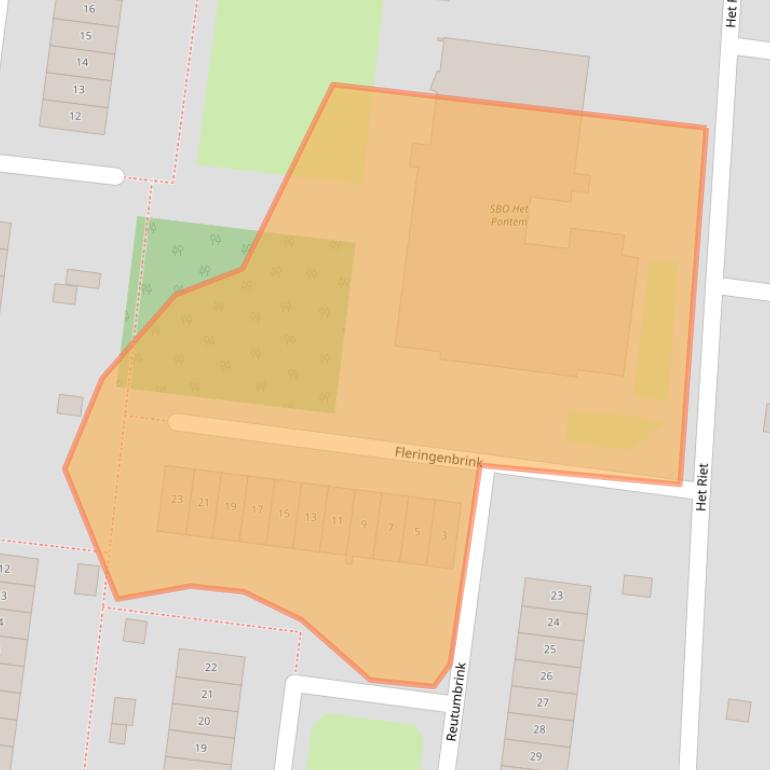 Kaart van postcodegebied 7544XN.