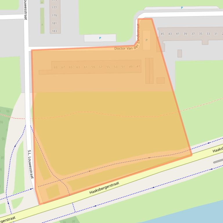 Kaart van postcodegebied 7545EJ.