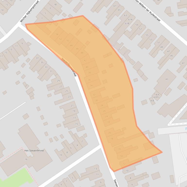 Kaart van postcodegebied 7545GV.