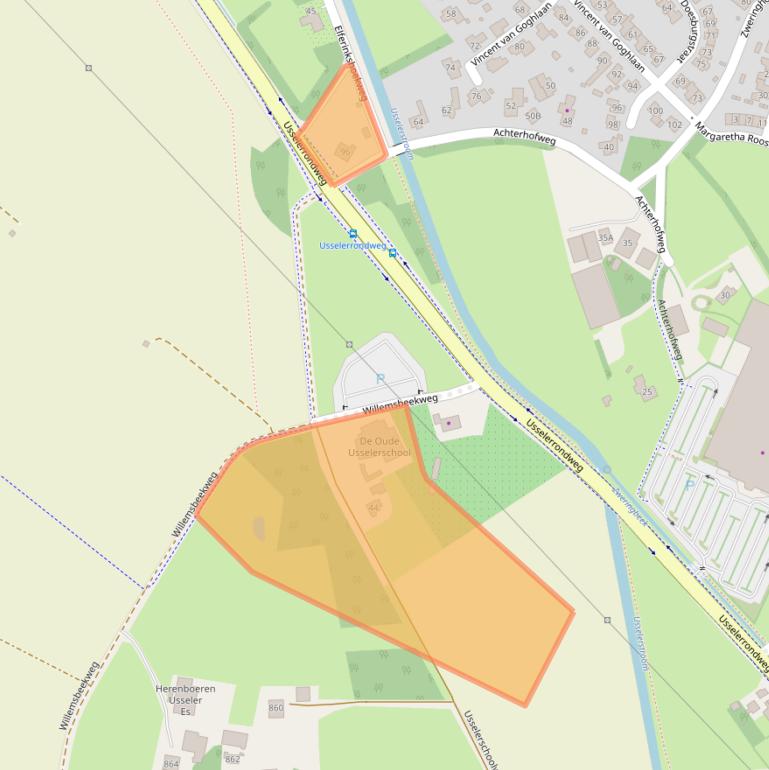 Kaart van postcodegebied 7545PD.