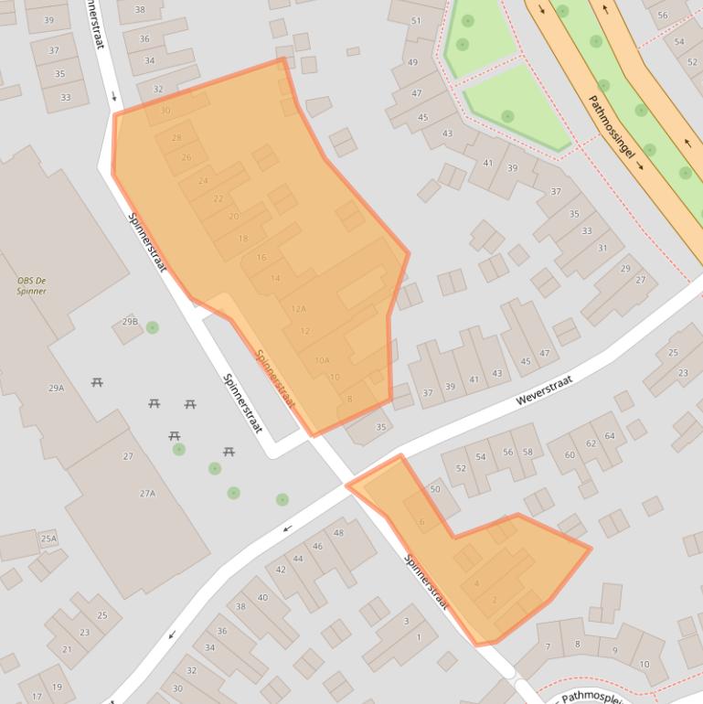 Kaart van postcodegebied 7545TR.