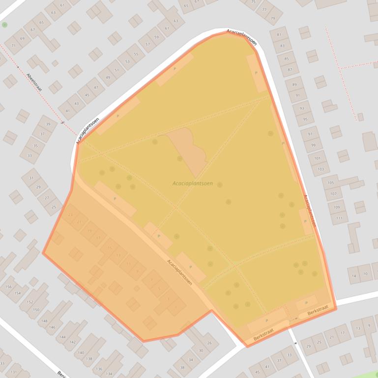 Kaart van postcodegebied 7545VS.