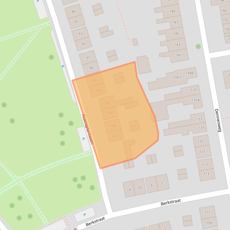 Kaart van postcodegebied 7545VX.