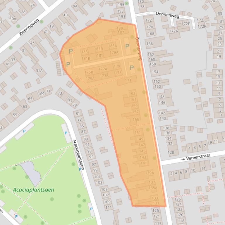 Kaart van postcodegebied 7545WD.
