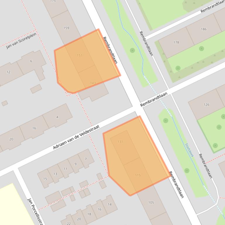 Kaart van postcodegebied 7545ZJ.