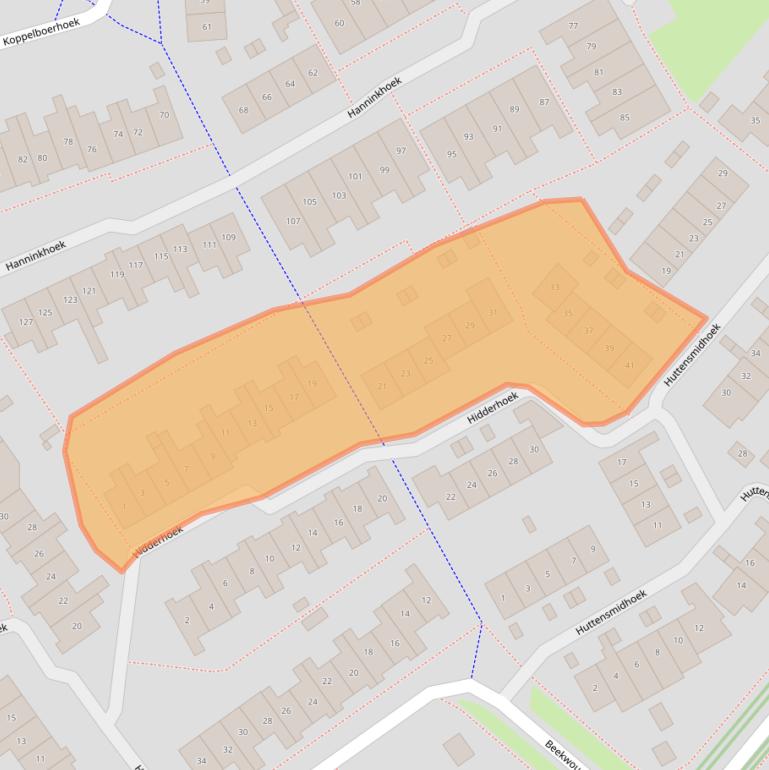 Kaart van postcodegebied 7546AP.