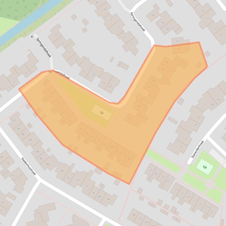 Kaart van postcodegebied 7546GT.