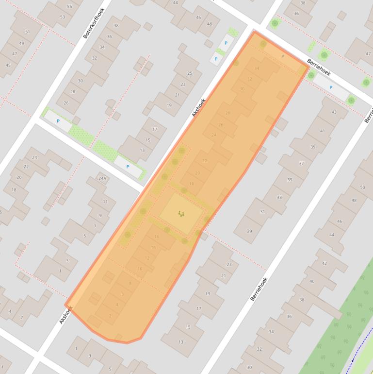 Kaart van postcodegebied 7546JE.