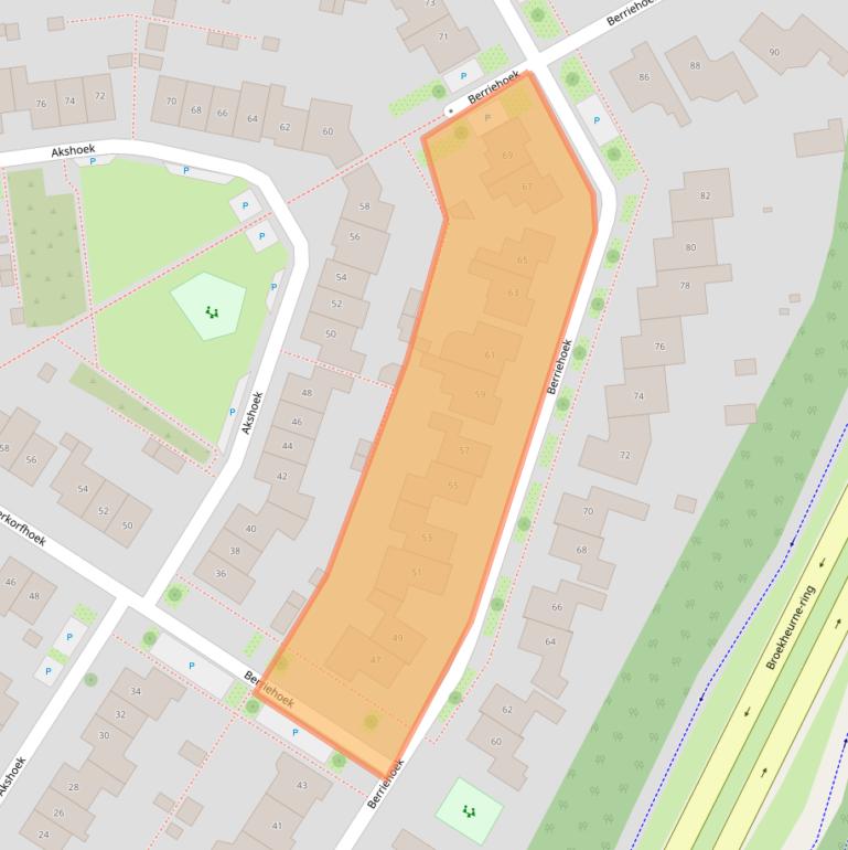 Kaart van postcodegebied 7546JP.