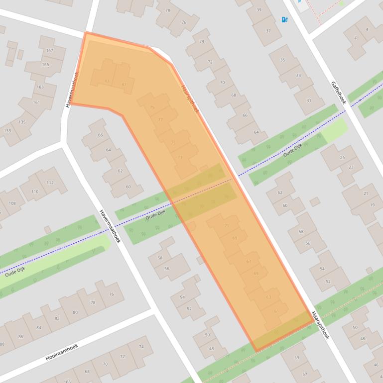 Kaart van postcodegebied 7546KH.