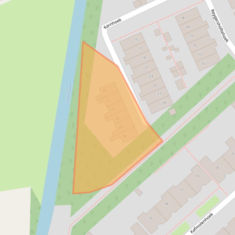 Kaart van postcodegebied 7546KR.